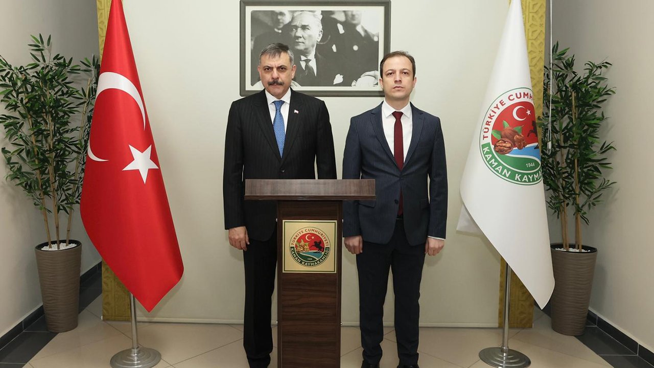 Alaca'da görev yapmıştı: Bakan Çiftçi’den ziyaret