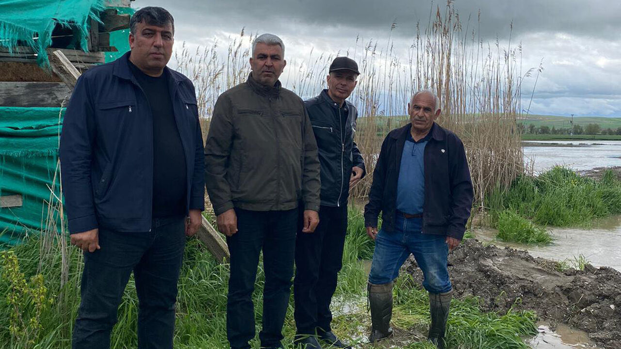İsahacı Köyü’ndeki taşkın yerinde incelendi