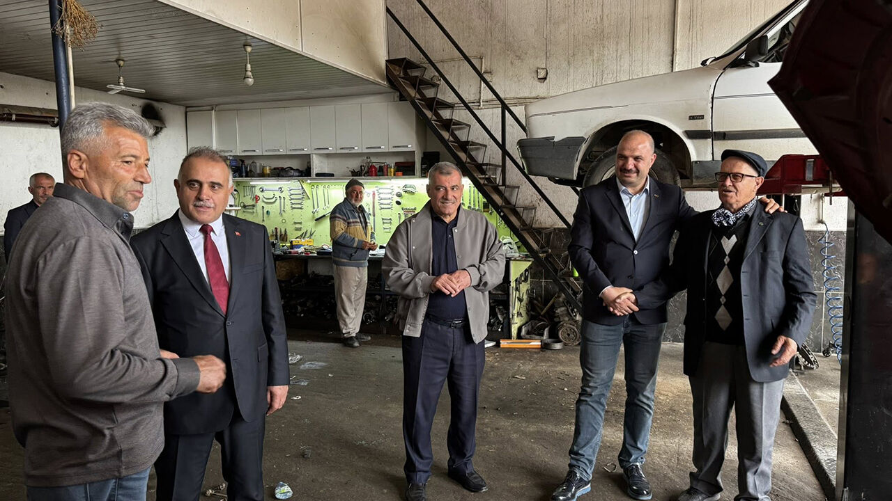 AK Parti İl Başkanı Alar’dan Alaca sanayi esnafına bayram ziyareti