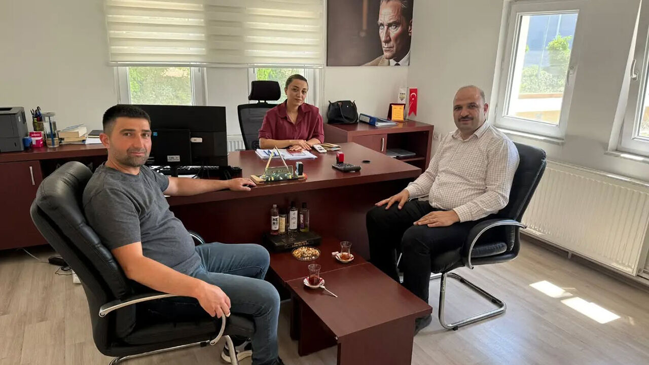 Mücahit Gürsoy'dan Alaca TMO'ya ziyaret