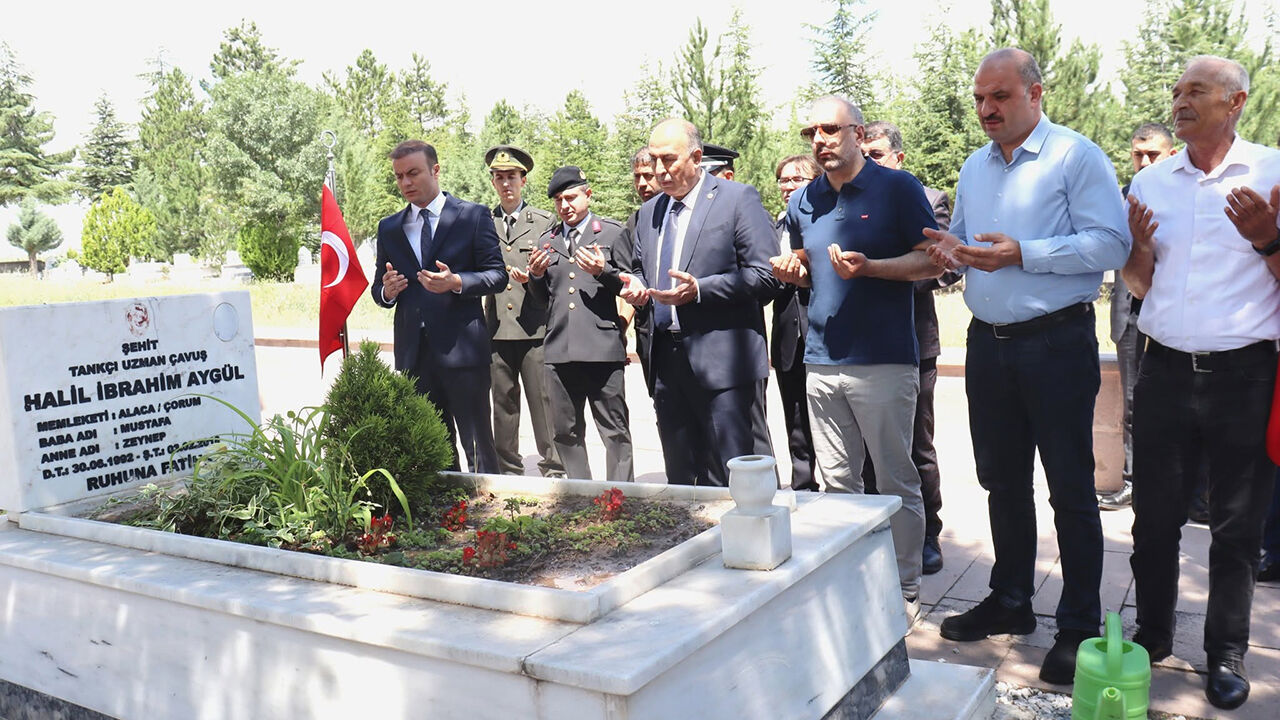 Alaca'da 15Temmuz ruhu yaşatıldı: Şehitler dualarla anıldı