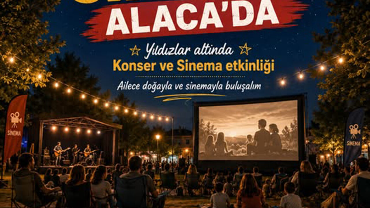Gezen Sinema Alaca’da vatandaşlarla buluşacak