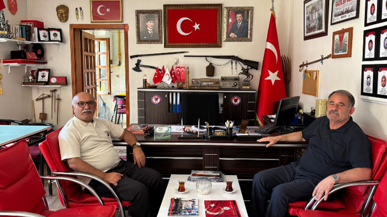 İsmail Gençkurt’tan Zeki Dilmen’e Alaca’da ziyaret