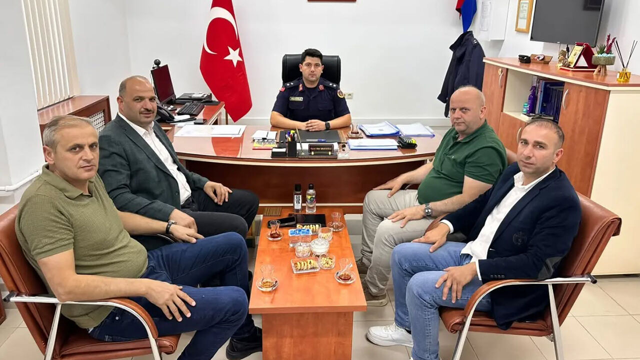 Yeni Jandarma Komutanı Salıcıoğlu’na ziyaret