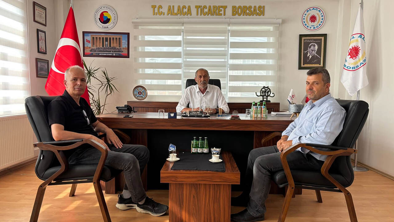Alaca’da tahıl rekoltesi ve süne oranları değerlendirildi
