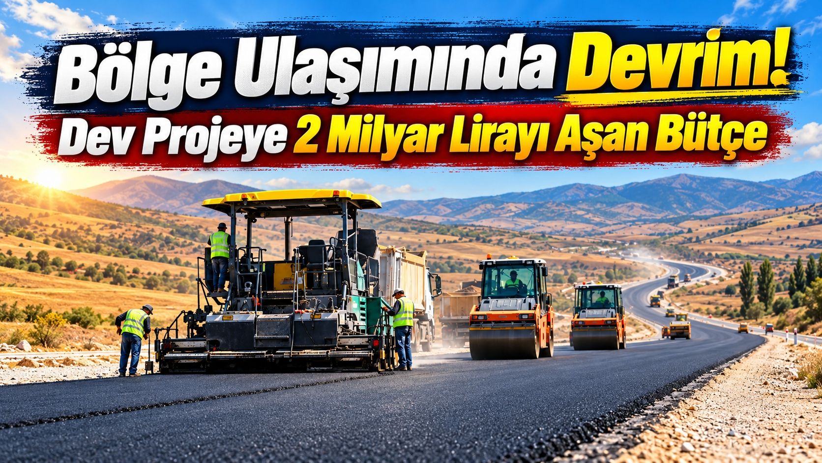 Bölge Ulaşımında Devrim! Dev Projeye 2 Milyar Lirayı Aşan Bütçe