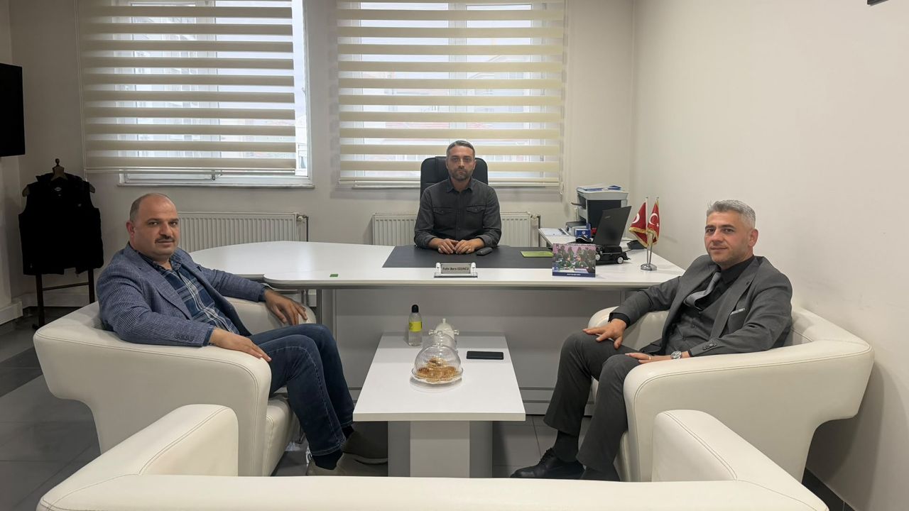 Mücahit Gürsoy’dan Şube Müdürü Oduncu’ya Ziyaret