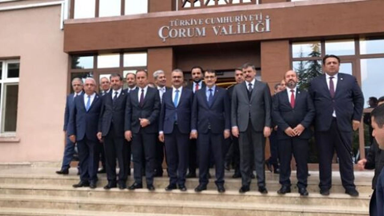Bakan Dönmez Çorum'da