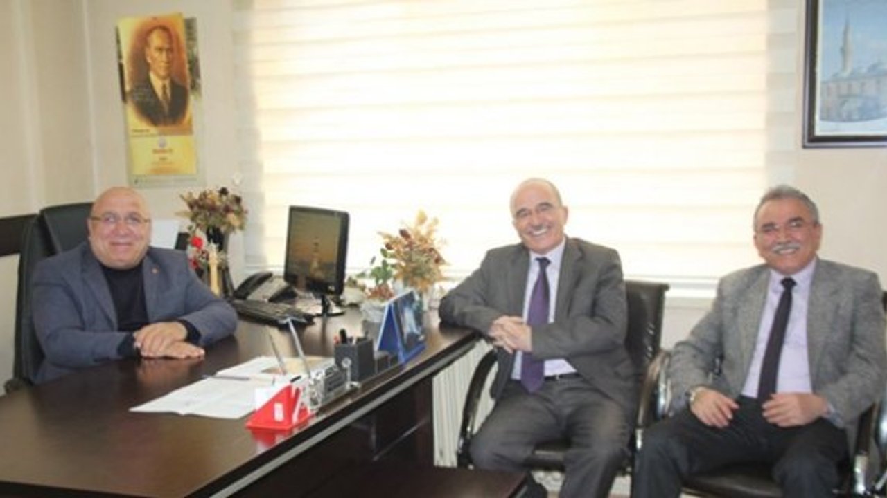 Şimşek ve Üzel, Hacı Odabaş’ı ziyaret etti