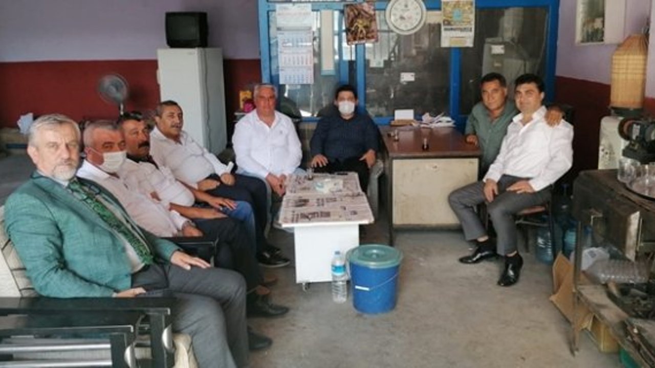 Deva Partisi'nden Alaca'ya ziyaret