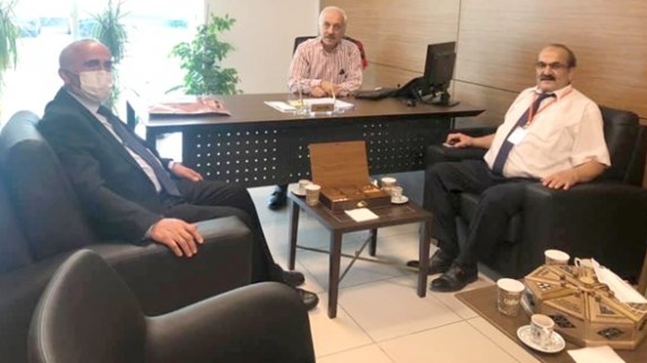 Zeki Gül'e nezaket ziyaretinde bulundular