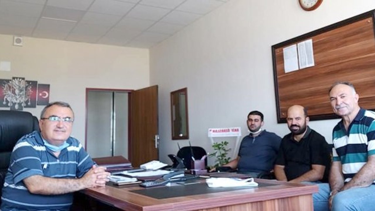 Halim Arslan ve Ali Altuntaş'a hayırlı olsun ziyareti