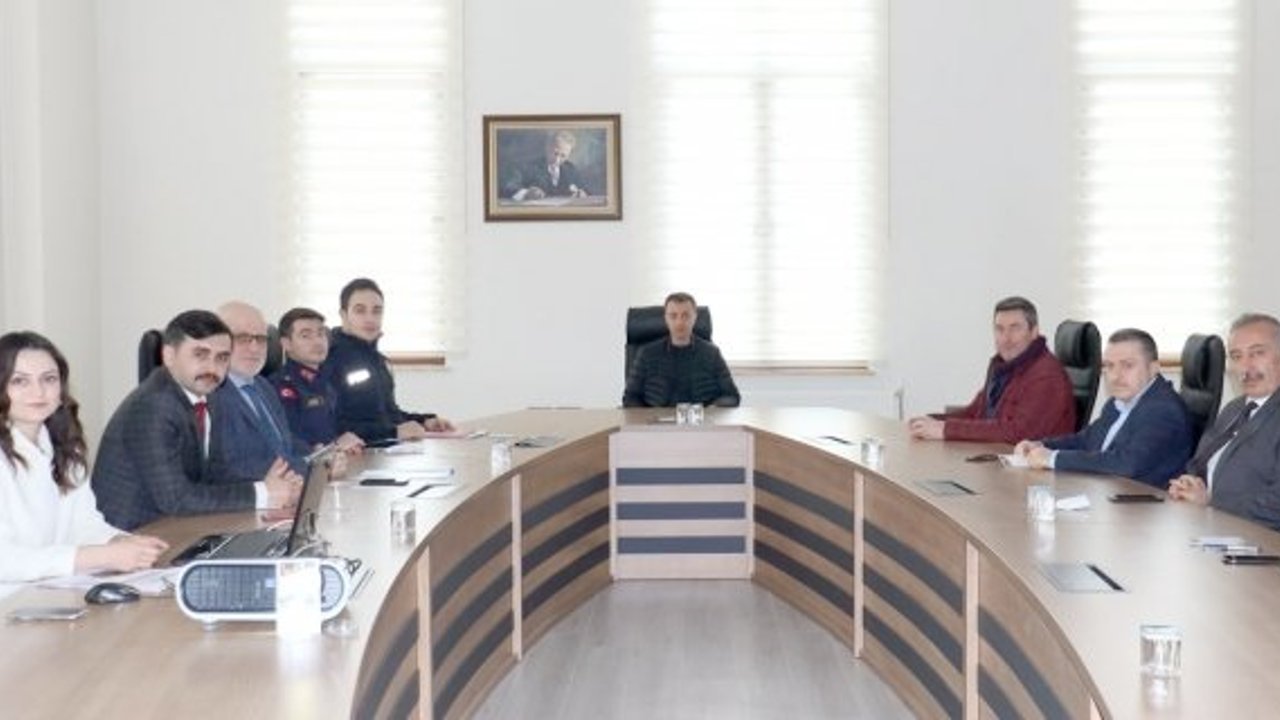 Kadına yönelik şiddetle mücadele toplantısı yapıldı