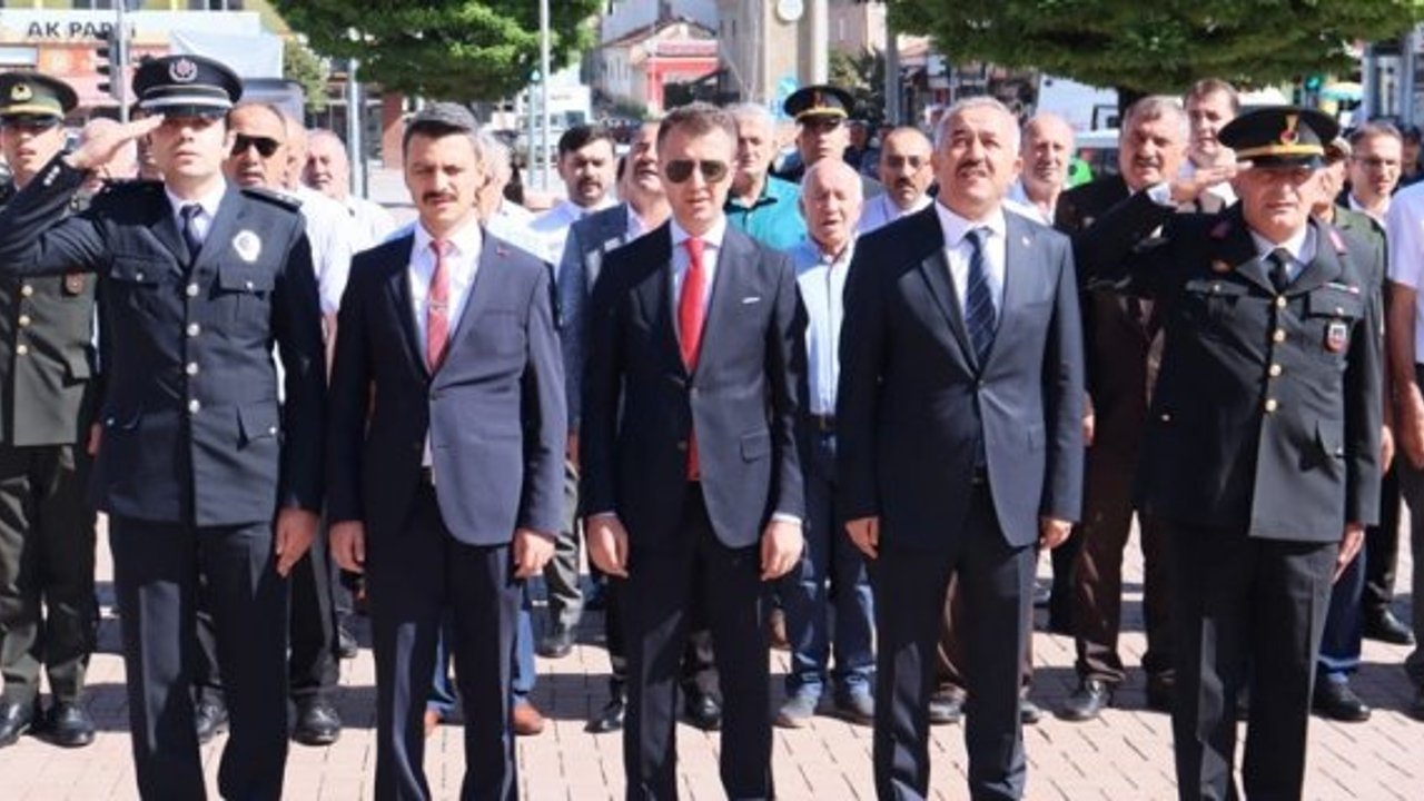 Alaca’da 30 Ağustos Zaferi’nin 100’üncü yılı kutlandı