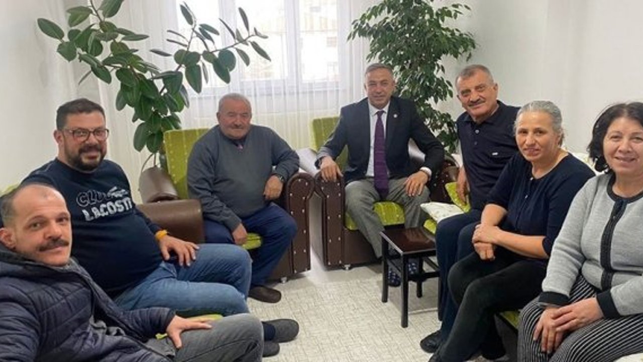 Mehmet Tahtasız’dan İsmail Çimen’e geçmiş olsun ziyareti