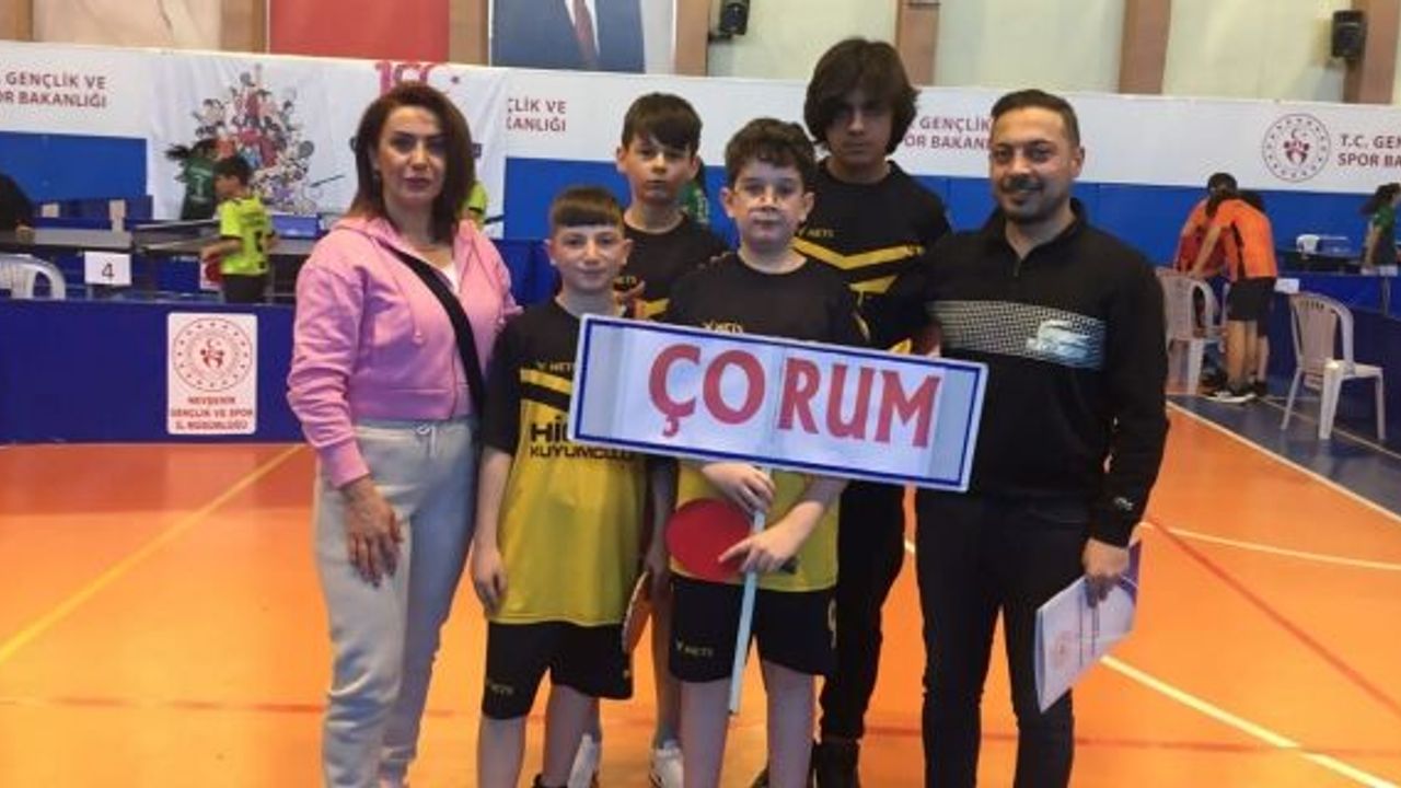 Çorum’u Türkiye genelinde temsil etmeye hak kazandılar