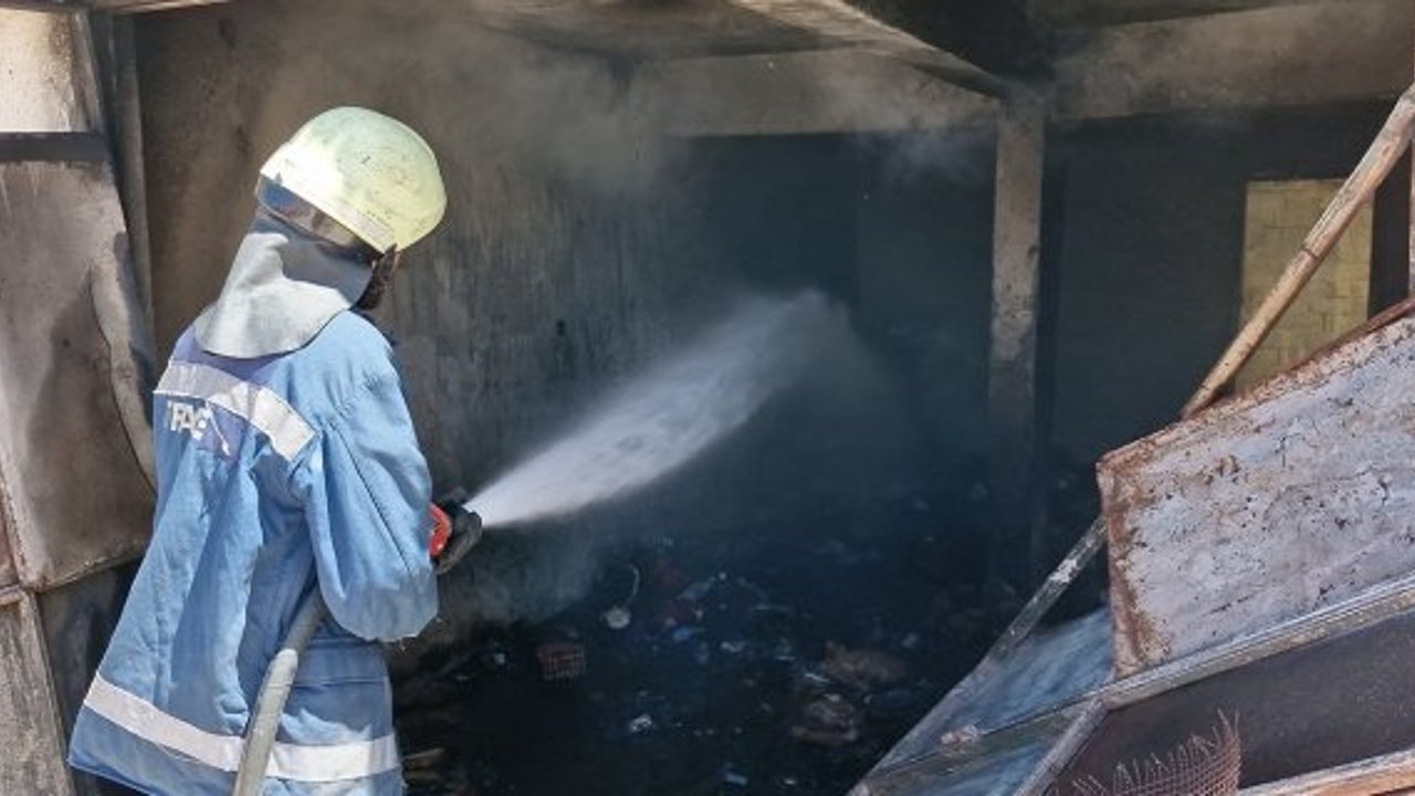 Alaca'da yangın: Tüm eşyalar kül oldu