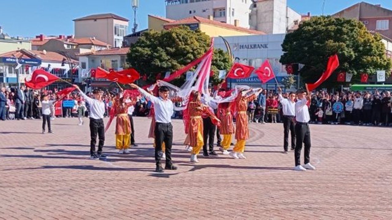 Alaca’da 29 Ekim Cumhuriyet Bayramı coşkusu yaşandı