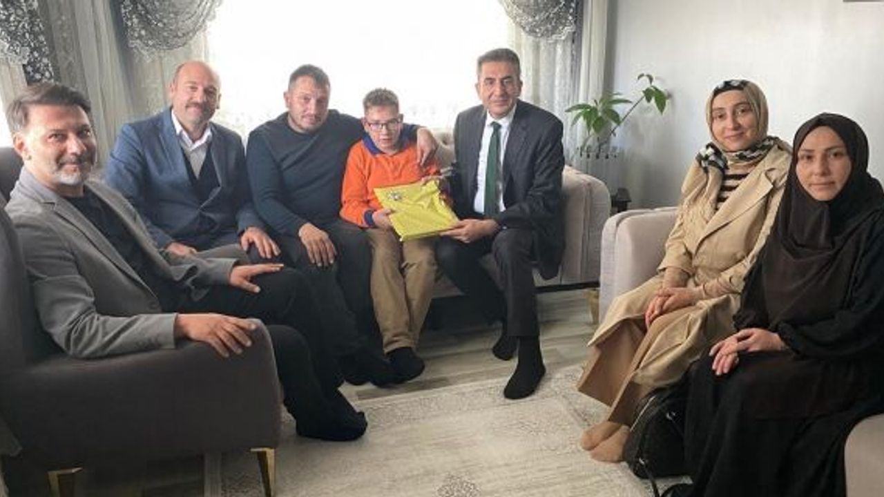İlçe Milli Eğitim Müdürü Çaylak’tan veli ziyareti