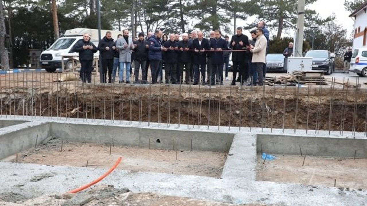 Alaca'nın Sosyal Tesis Hayali gerçekleşiyor: temel atma töreni düzenlendi
