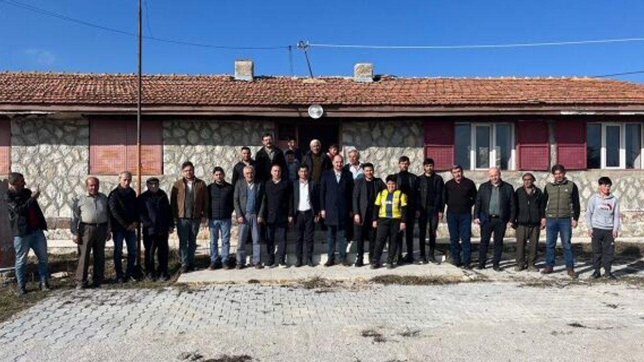 AK Parti Alaca İlçe Başkanlığı köylerdeki talepleri dinledi