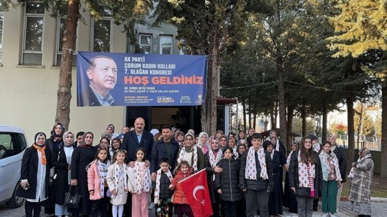 Alaca İlçe Başkanı Gürsoy, Semra Akyüz Özdağ’ı kutladı