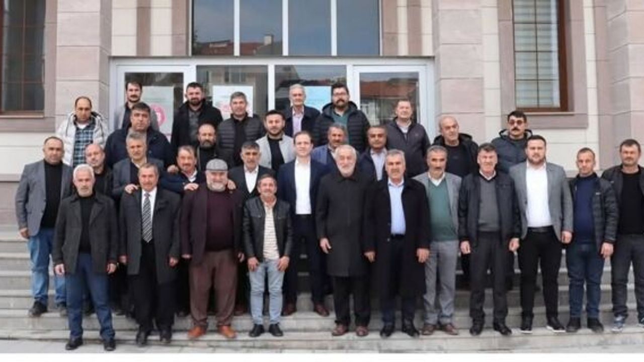 Kaymakam Tok, köy muhtarları ile görüştü