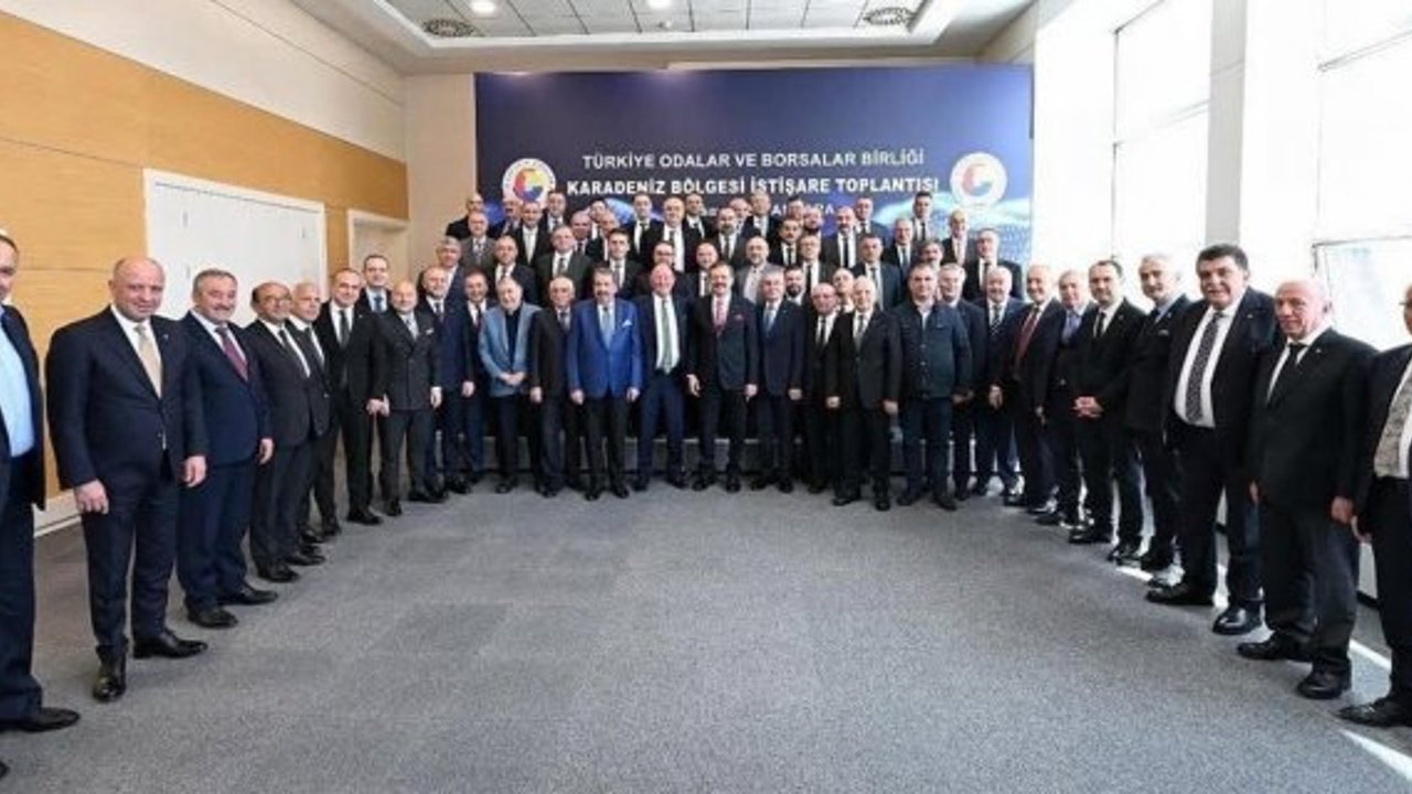 Alaca TSO Başkanı Günser Şirin, TOBB'un toplantısına katıldı