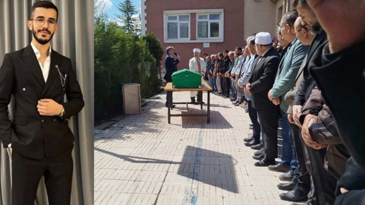 Feci kazada hayatını kaybeden Alacalı genç imam son yolculuğuna uğurlandı