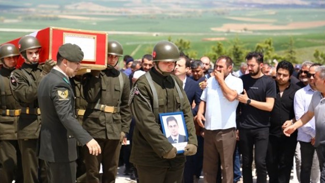 Alacalı Astsubay Üstçavuş Dursun Güngör son yolculuğuna uğurlandı