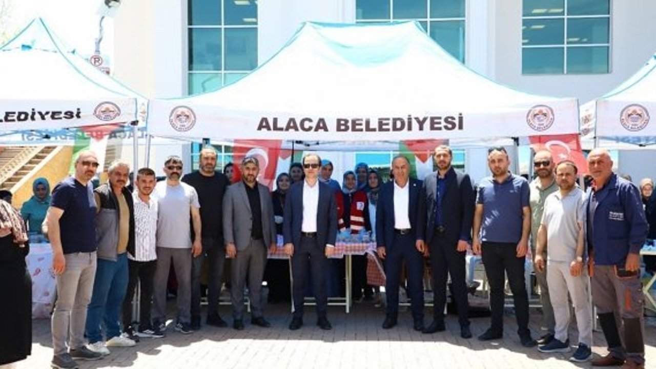 Gazze için Alaca’da gönül seferberliği: Kadınlardan anlamlı kermes