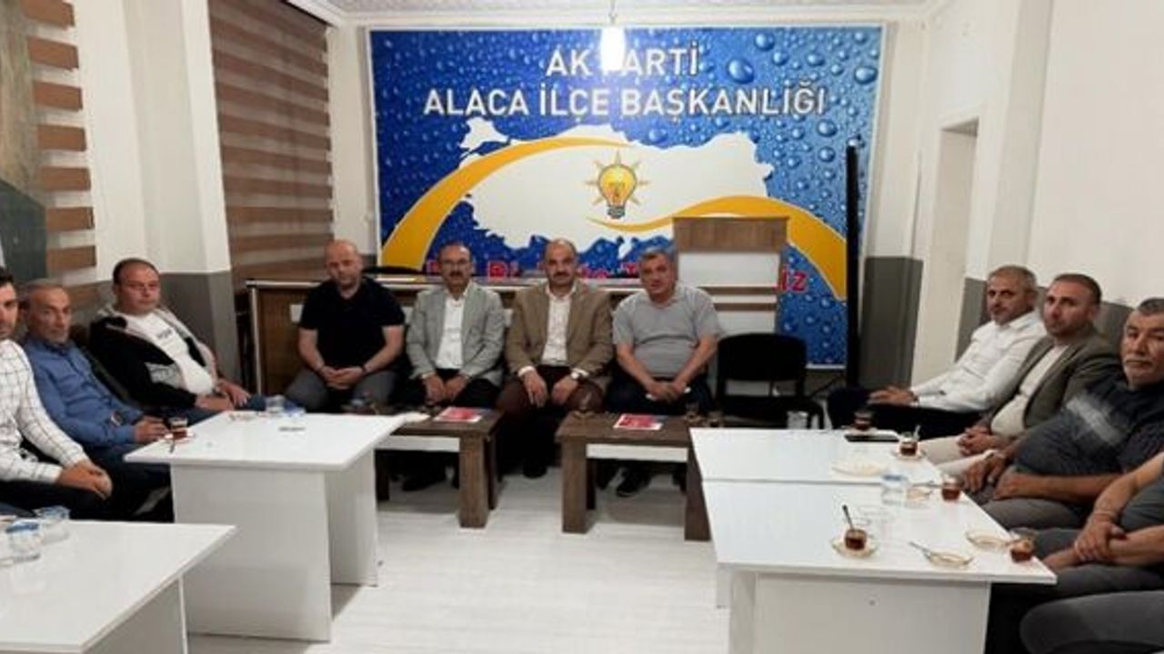 AK Parti Alaca Teşkilatından güç birliği mesajı
