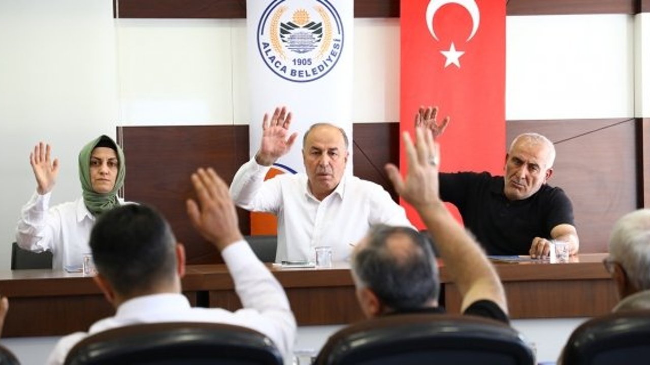 Alaca Belediye Meclisi toplandı: Önemli kararlar alındı