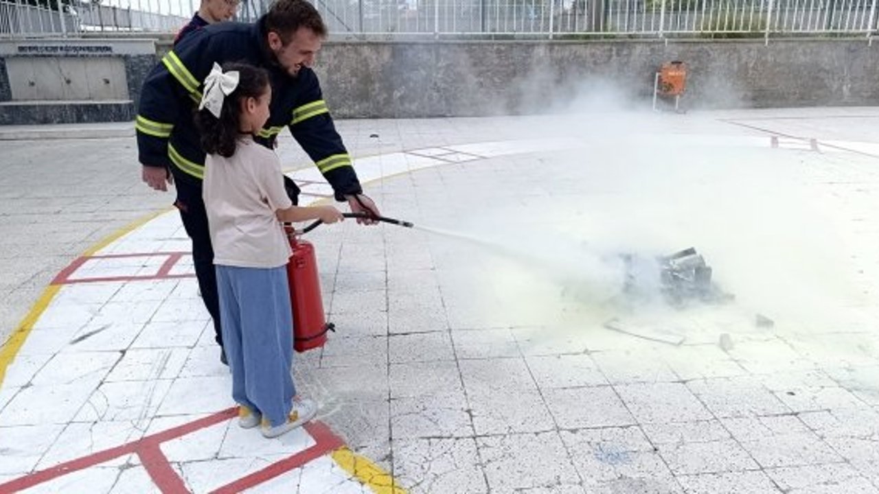 Alaca Belediyesi’nden miniklere hayat kurtaran eğitim