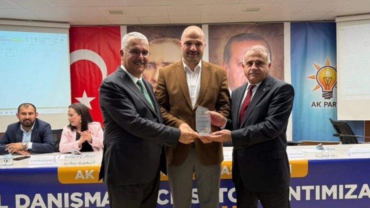 Mücahit Gürsoy’a ‘Başarı Ödülü’yle teşkilattan büyük takdir