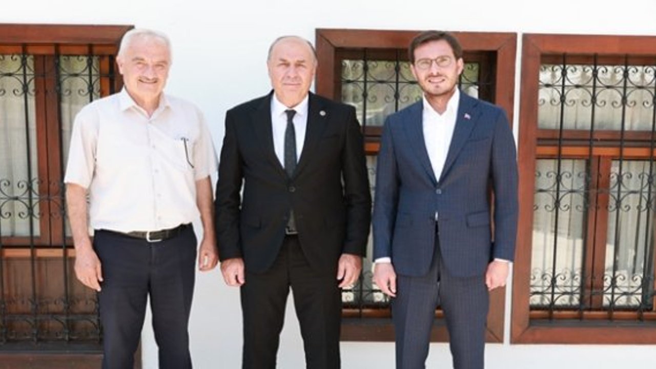 Alaca Belediye Başkanı Arslan'dan Tokat Belediye Başkanı Yazıcıoğlu’na ziyaret