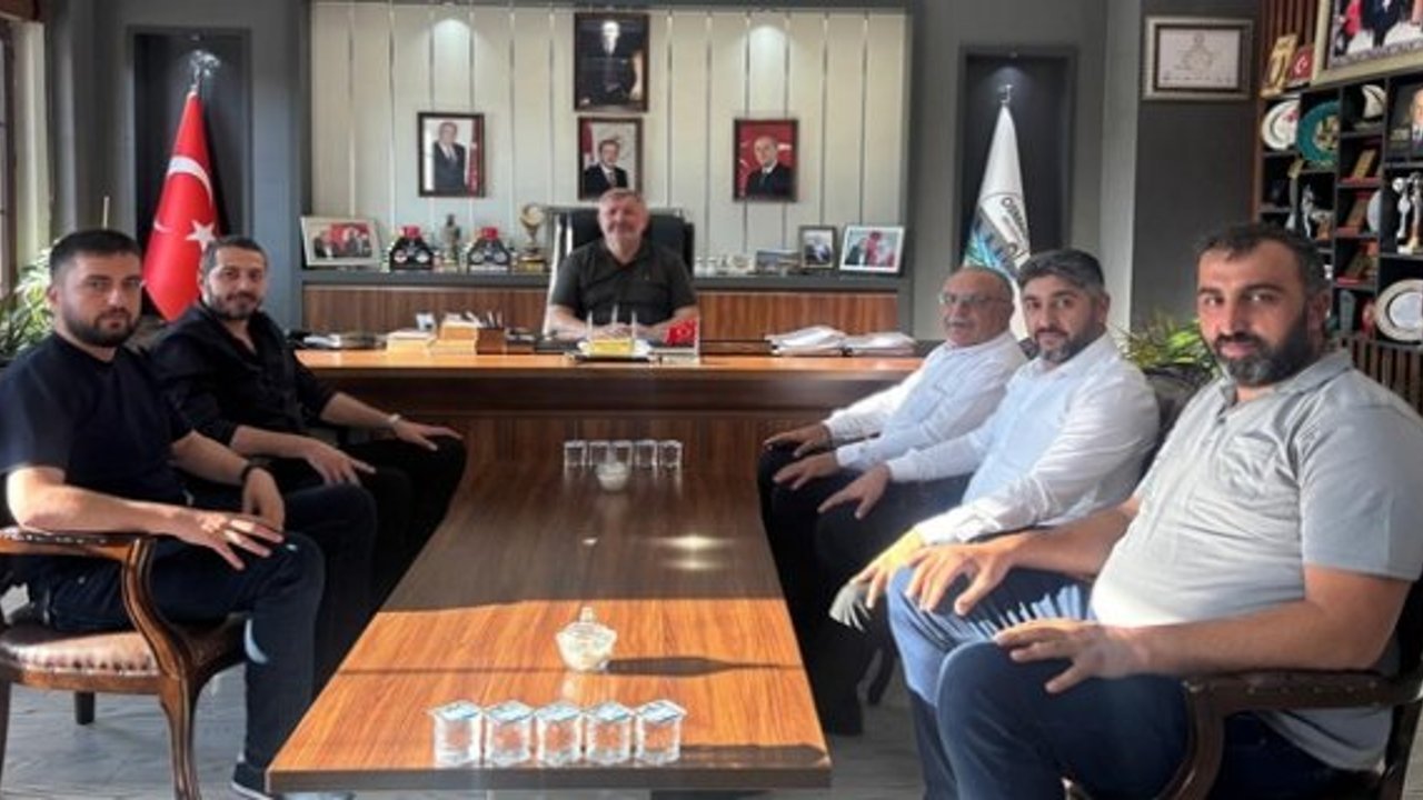 İsa Duru’dan Osmancık Belediye  Başkanı Ahmet Gelgör’e ziyaret