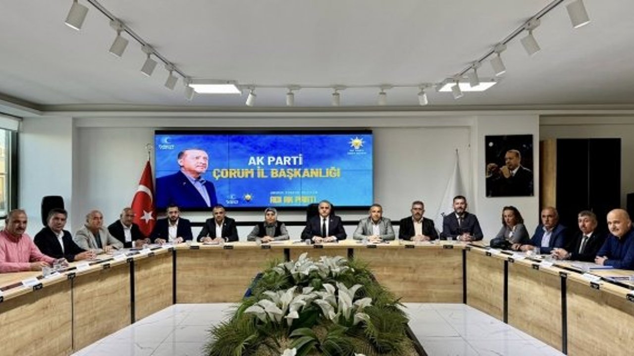 İlçe başkanlarından istişare toplantısı: Mücahit Gürsoy da katıldı