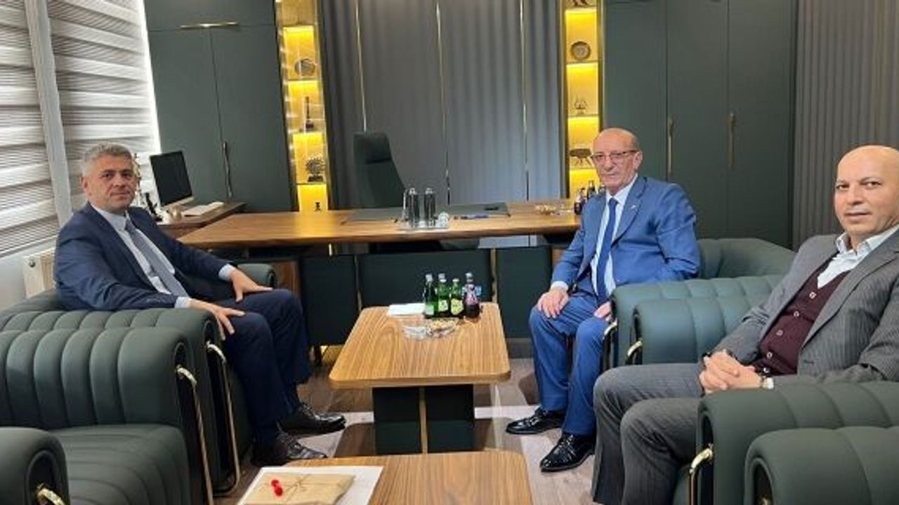 Alaca İlçe Milli Eğitim Müdürü Emrullah Şahin’den Alaca Ticaret ve Sanayi Odası’na ziyaret