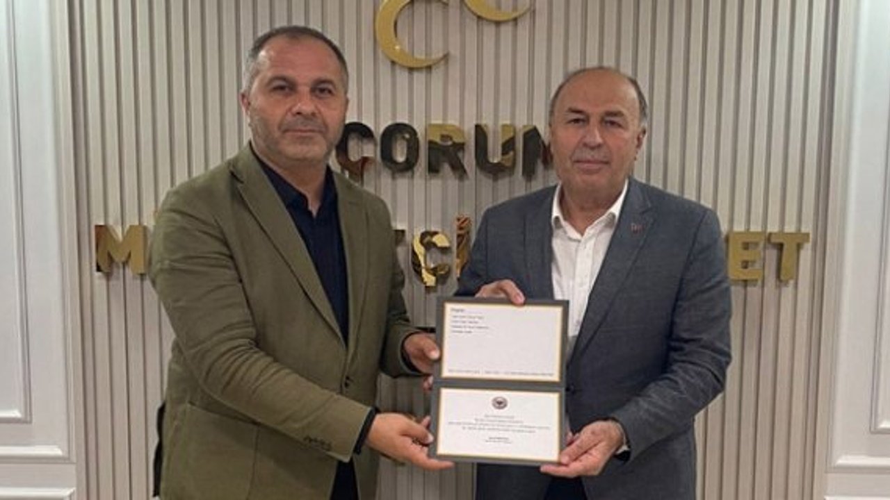 Başkan Şerif Aslan ve Ramazan Demiralan’dan MHP İl Başkanlığına ziyaret