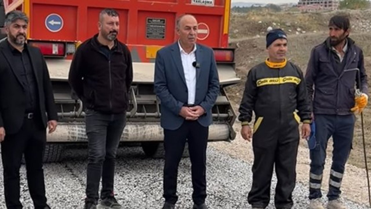 Başkan Arslan: “Alaca’da asfaltsız yol kalmayacak”