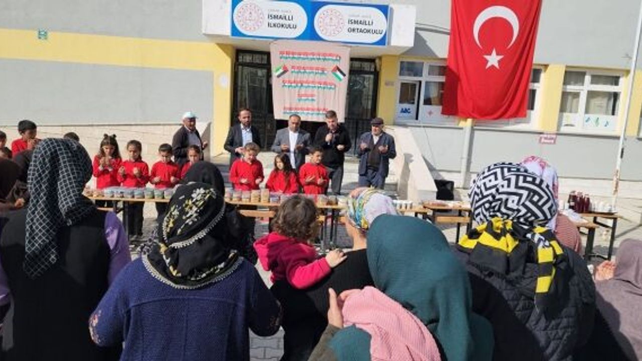 İsmailli Köyü’nde dayanışma rüzgarı: Filistin kermesi yoğun ilgi gördü