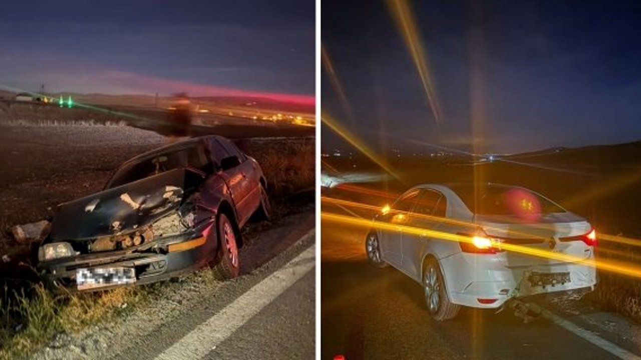 Takip mesafesine uymayan sürücü, önündeki araca çarptı