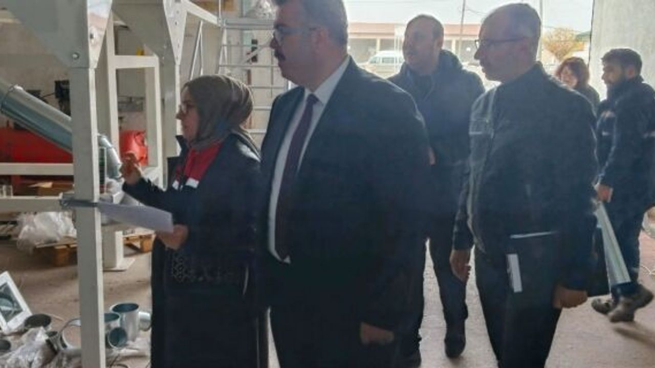 Alaca'ya yeni bakliyat işleme tesisi