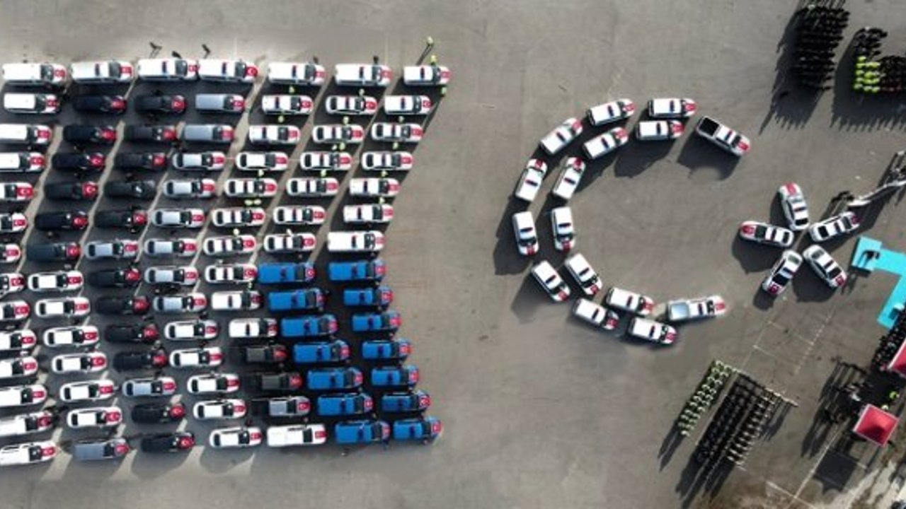 Çorum’da polis ve jandarmaya 123 yeni araç tahsis edildi! Alaca’ya 7 araç