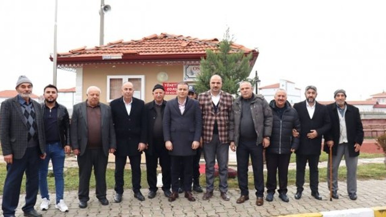 Kaymakam Dinçer, TOKİ sakinleriyle bir araya geldi