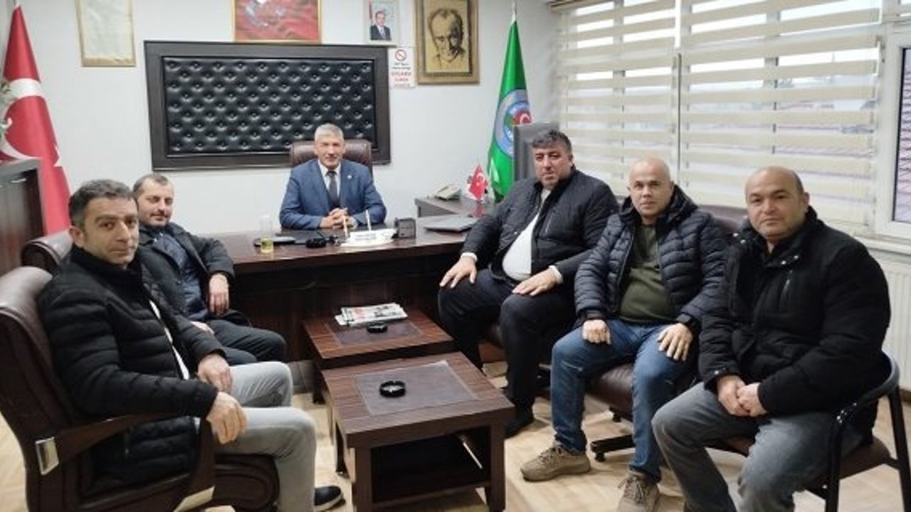 Eyyüp Elmalı’dan Alaca Ziraat Odasına ziyaret