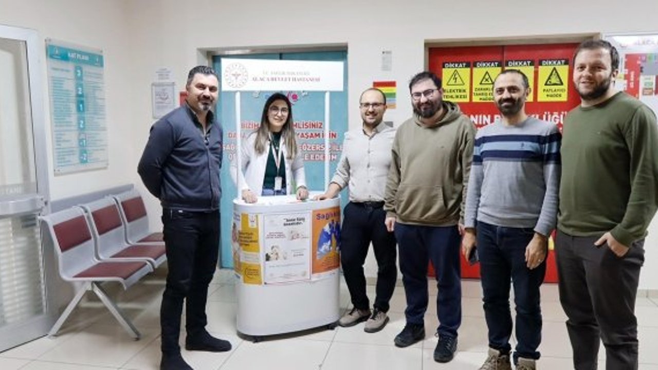 Alaca Devlet Hastanesi’nde “Ramazanda Sağlık” standı açıldı