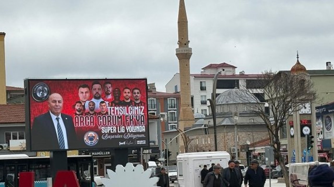 Çorum FK’ye bir destek de Alaca’dan: Süper Lig inancı büyüyor