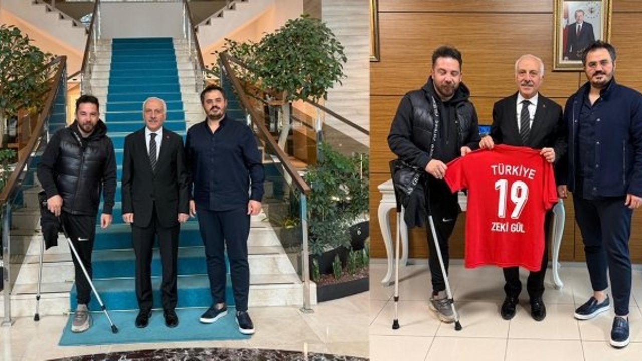 Zeki Gül’den ampute sporcular için çağrı